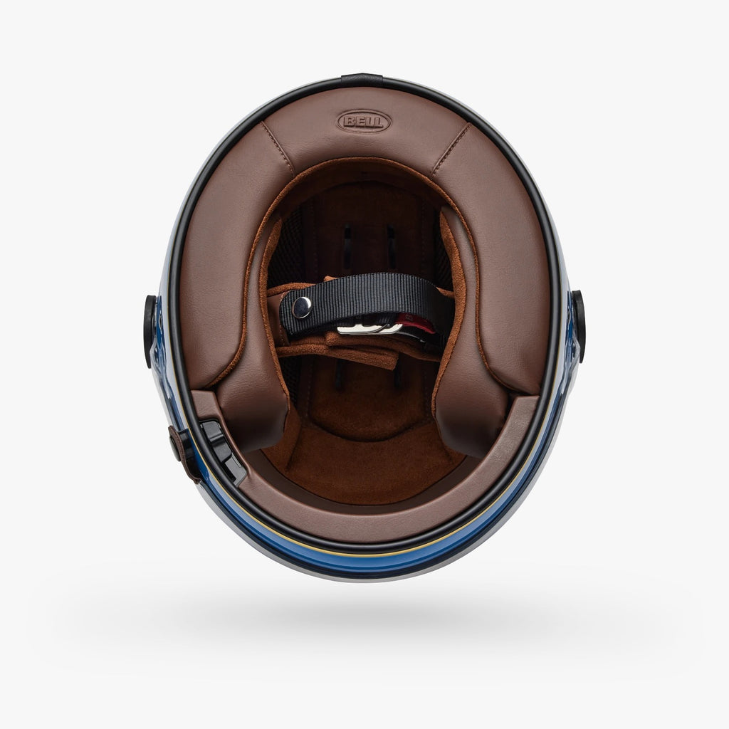 Casco Moto Bell Calle Bullitt GT Azul