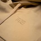 Poleron Hoodie Title Faded Yellow - detalle