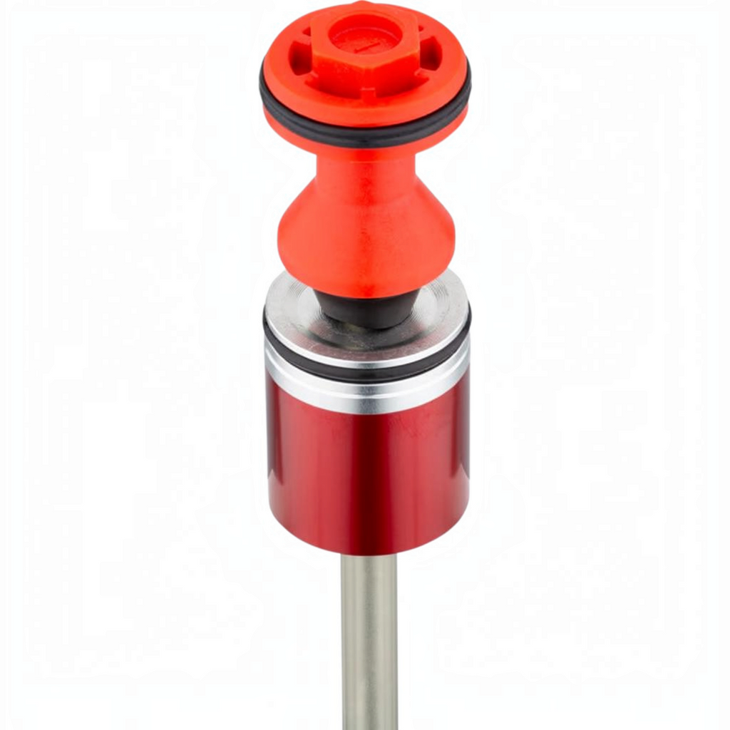 Kit de actualizacion DebonAir C1 de MZ Bikes para horquilla RockShox ZEB de 170mm con componentes rojos y metalicos