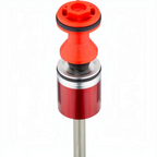 Kit de actualizacion DebonAir C1 de MZ Bikes para horquilla RockShox ZEB de 170mm con componentes rojos y metalicos