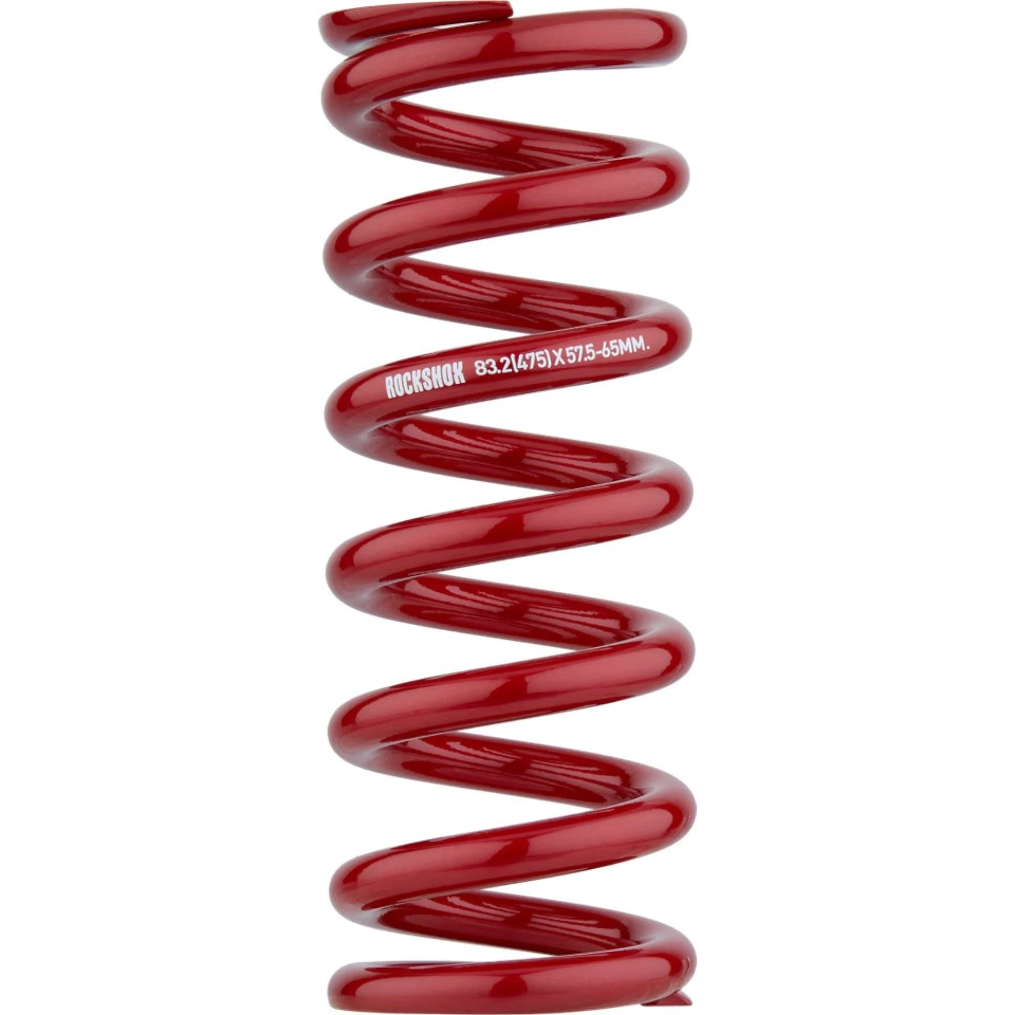 Rock Shox Resorte Acero Metric 151mm | 57.5-65mm | 500 lb/in | Rojo