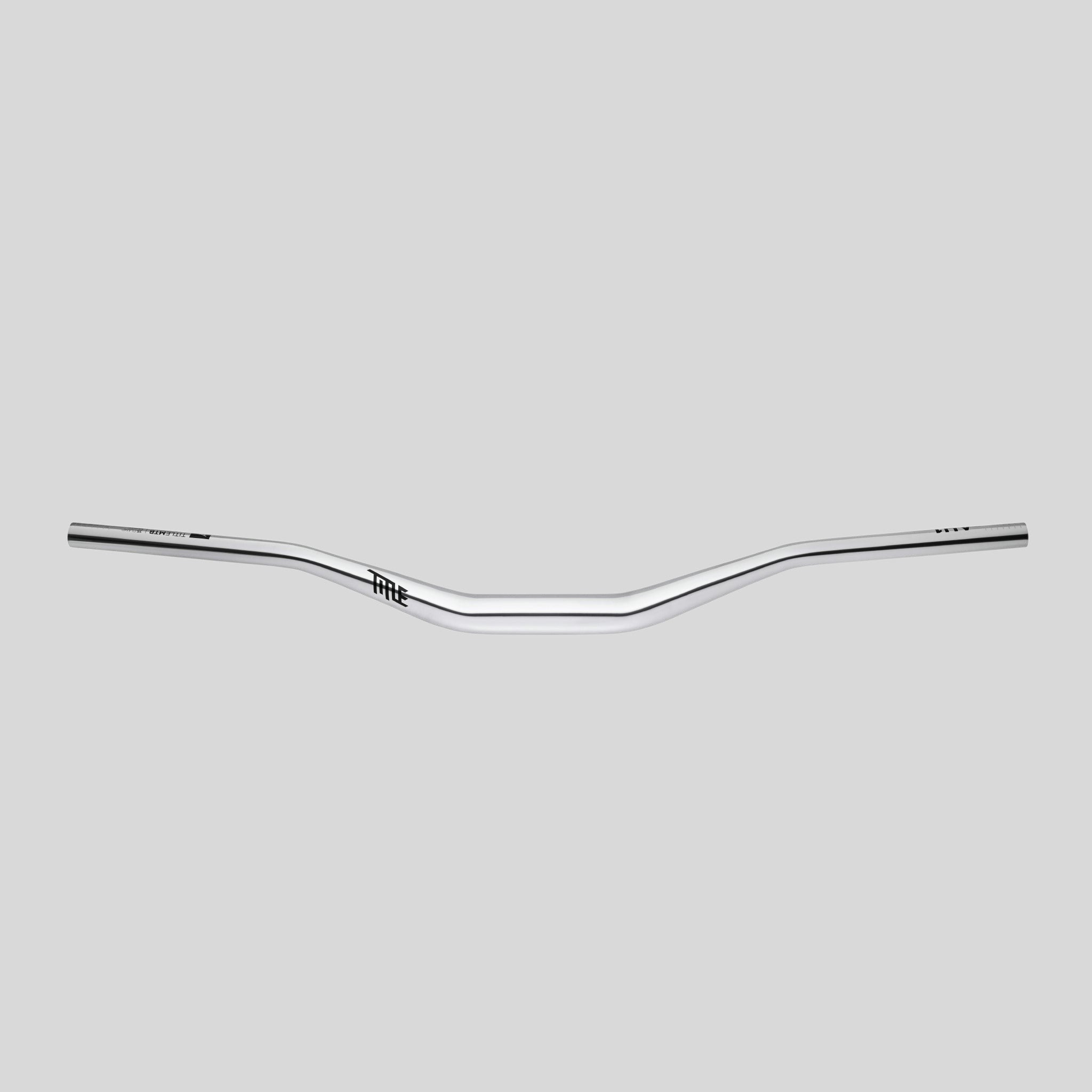 Manubrio Title AH1 35mm Clamp 800mm – Chrome | Aluminio 7050 DH & Freeride