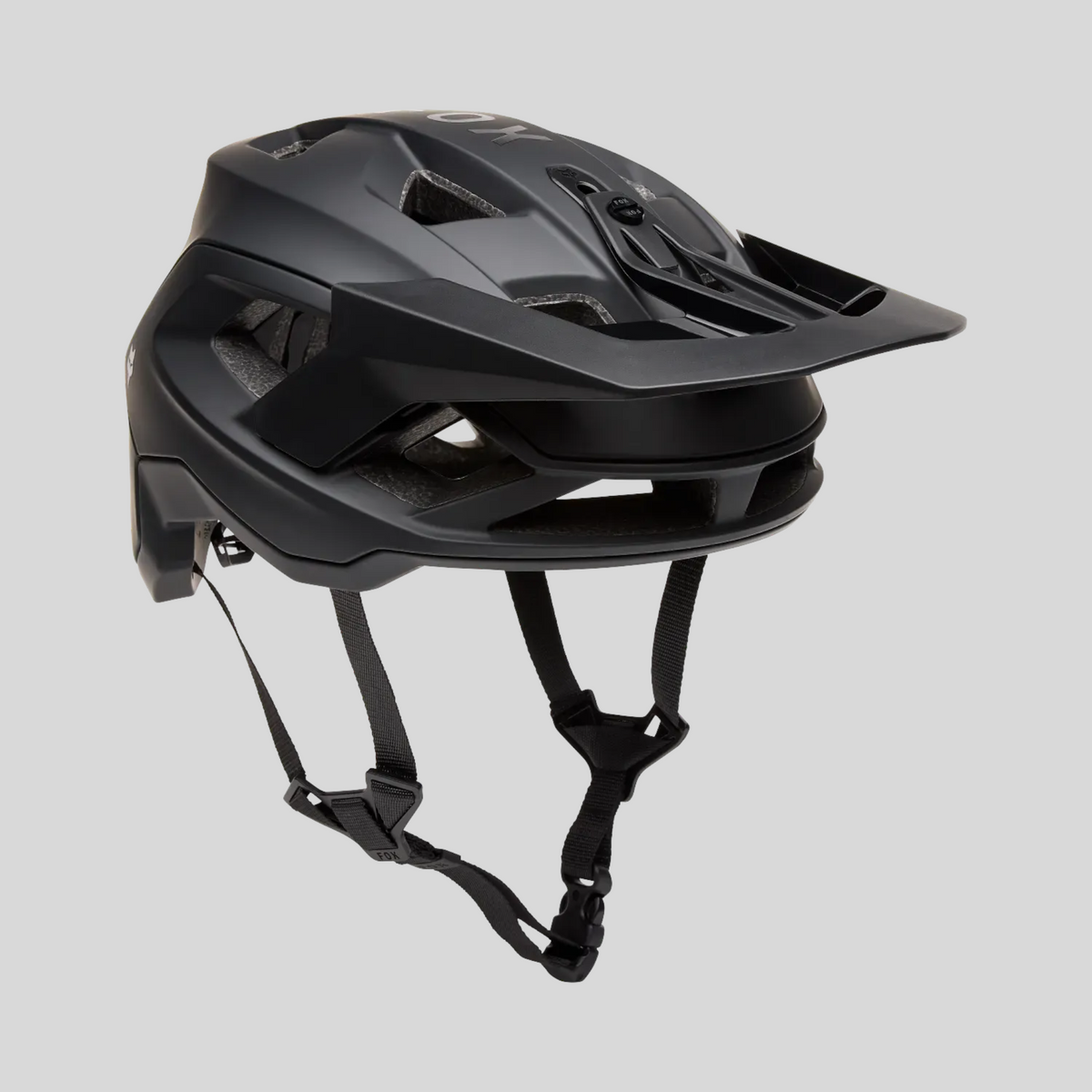 Casco de ciclismo MZ Bikes FOX Speedframe Mips negro con visera ajustable y sistema de ventilación optimizado