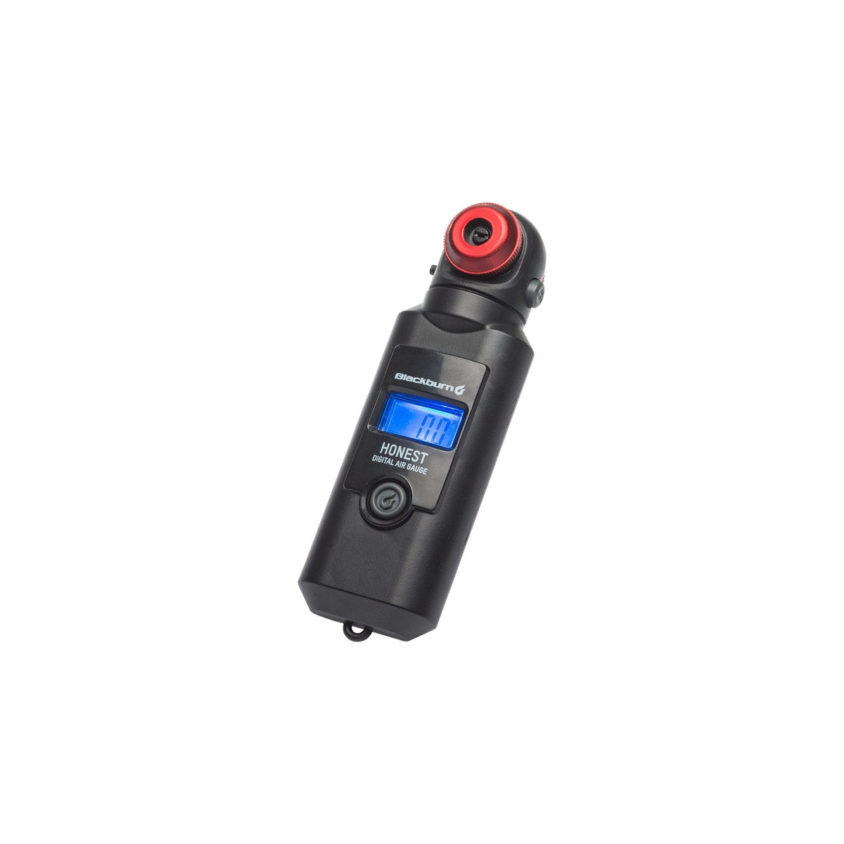 Medidor de presión digital Blackburn Honest con pantalla retroiluminada y cabezal dual Presta/Schrader