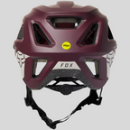 Casco para niño MZ Bikes Fox Mainframe MIPS en color morado con sistema de protección contra impactos