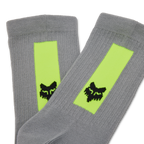 Calcetines Fox Racing Defend 8" — Trail MTB, Acolchados, Unisex, Gris