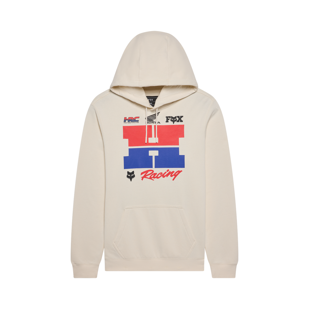 Polerón Fox Racing Honda Fleece PO | Blanco Hueso