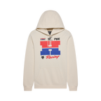 Polerón Fox Racing Honda Fleece PO | Blanco Hueso