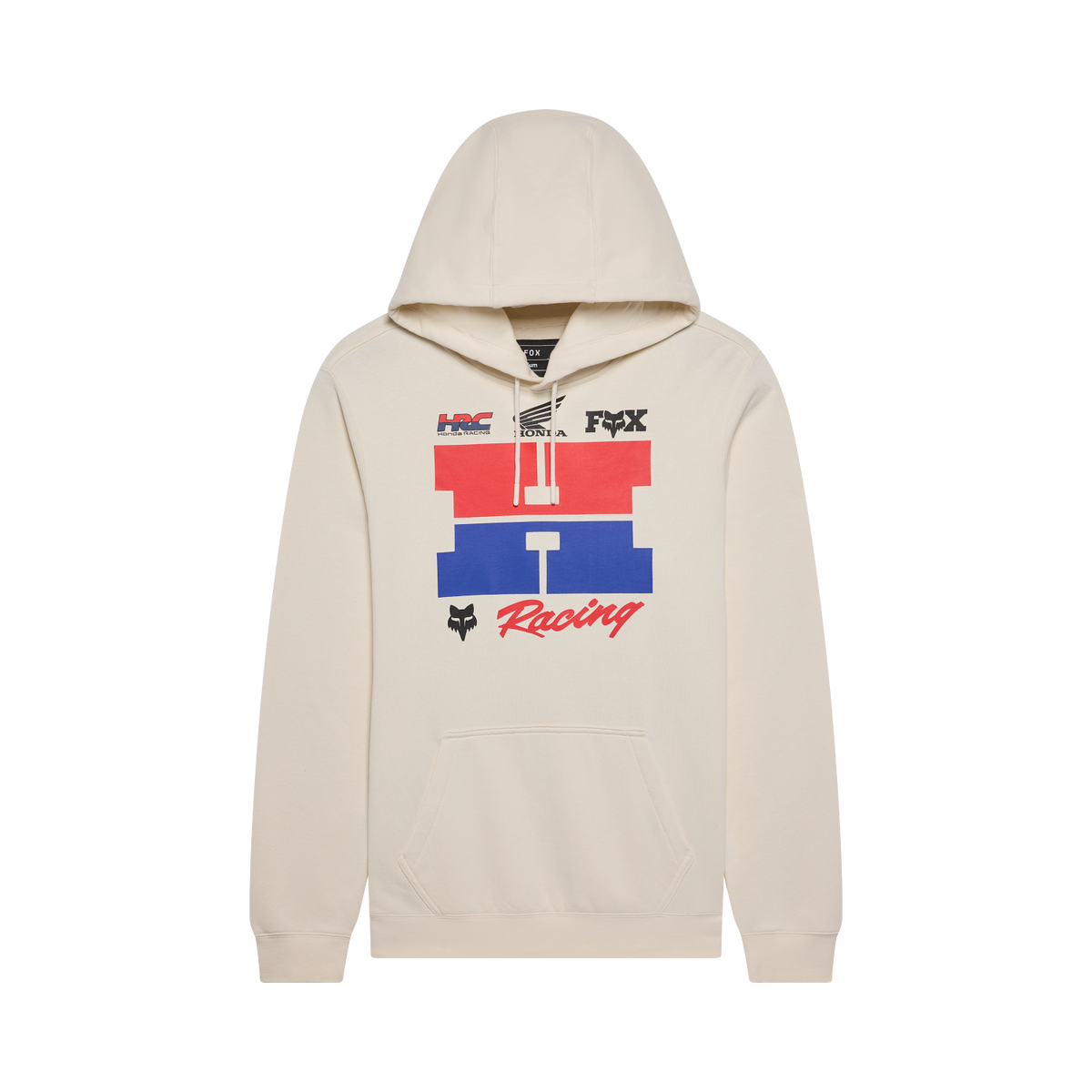 Polerón Fox Racing Honda Fleece PO | Blanco Hueso