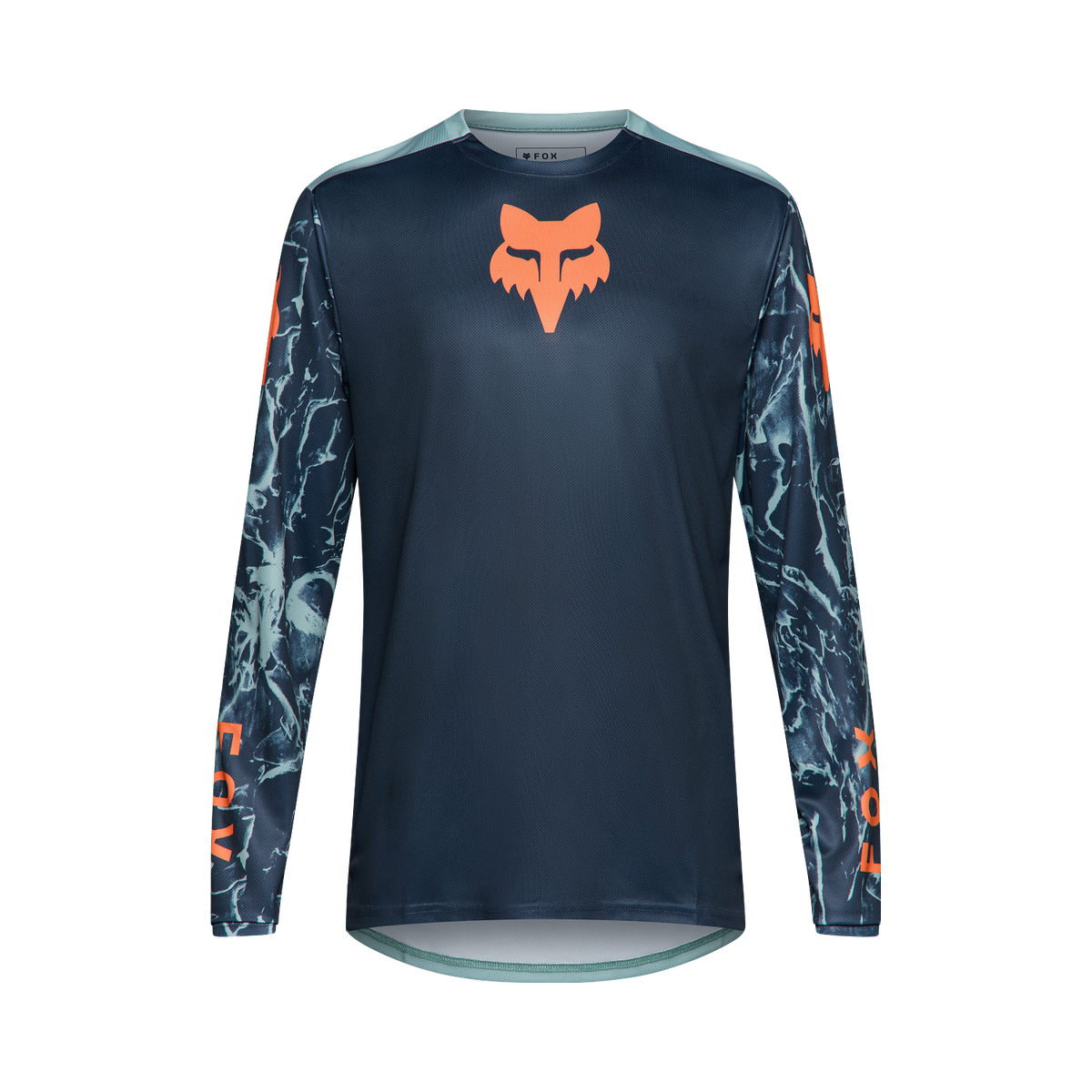 Jersey Hombre FOX Ranger Image Print manga larga color Azul Arco, vista frontal