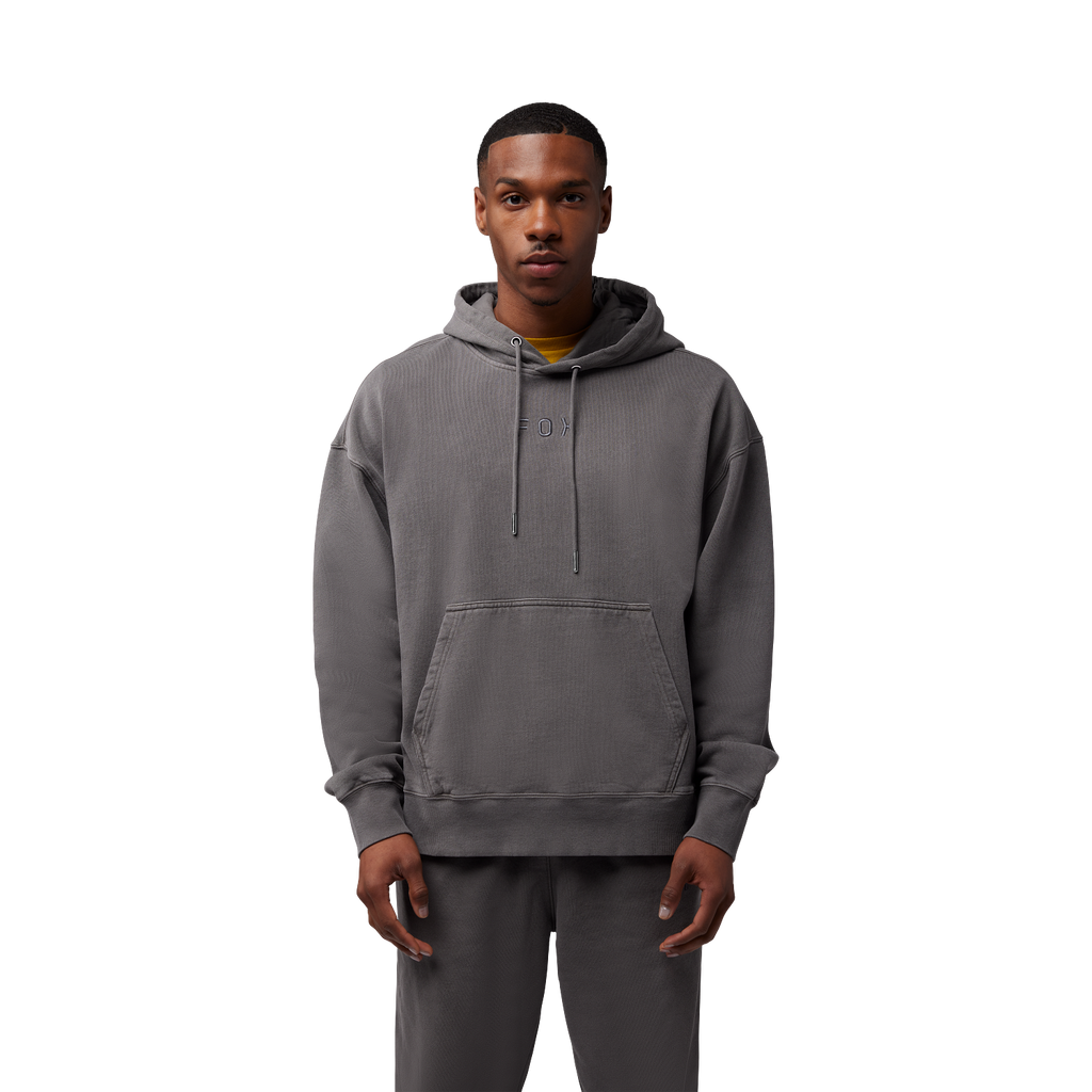 Polerón Fox Racing Wordmark Heavyweight Fleece PO | Gris