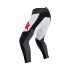 Pantalón FOX 180 Flow Blanco/Rojo - detalle rodilla