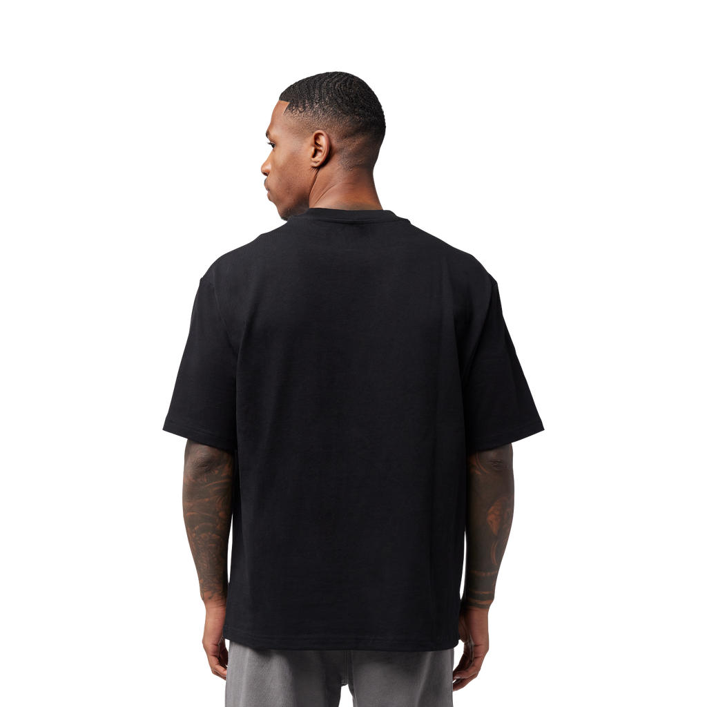 Polera Fox Racing Wordmark Heavyweight | Negro