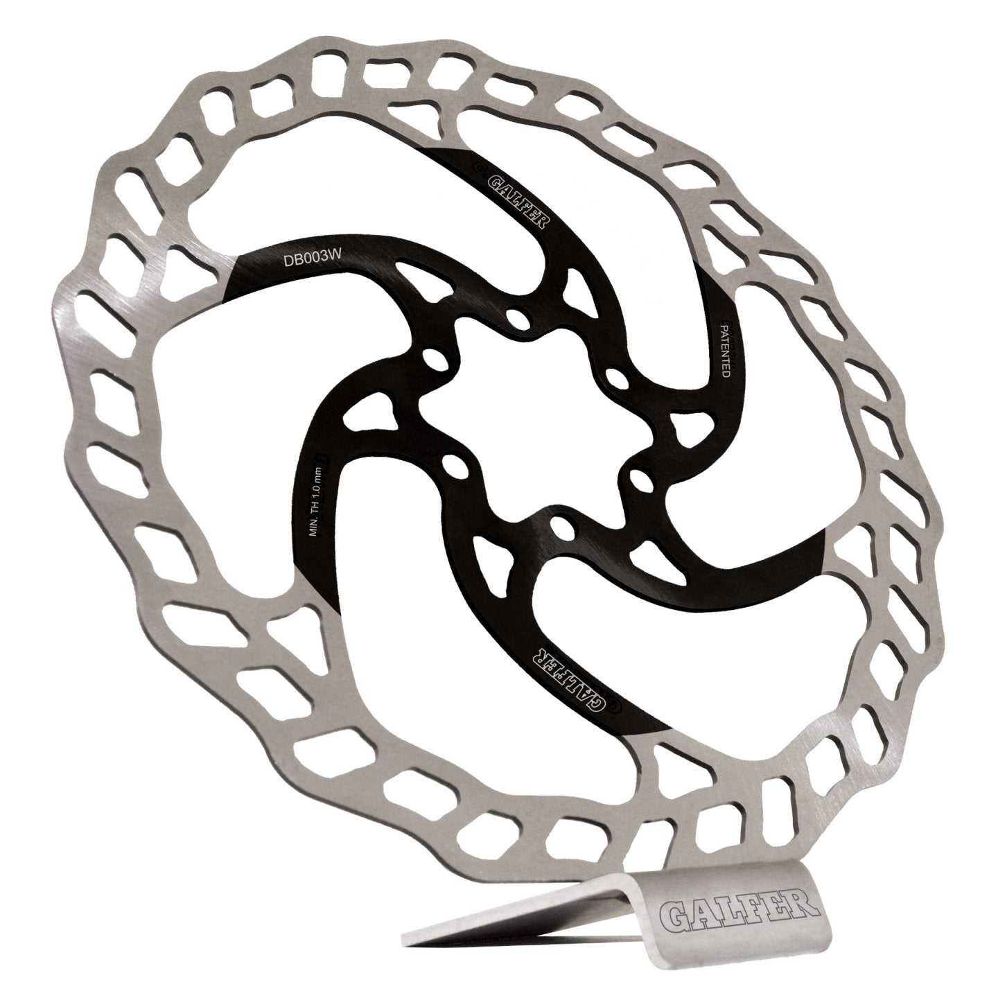 Disco de Freno Galfer Wave 200mm – Acero Inoxidable Alto Carbono, 6 Pernos, 1.8mm