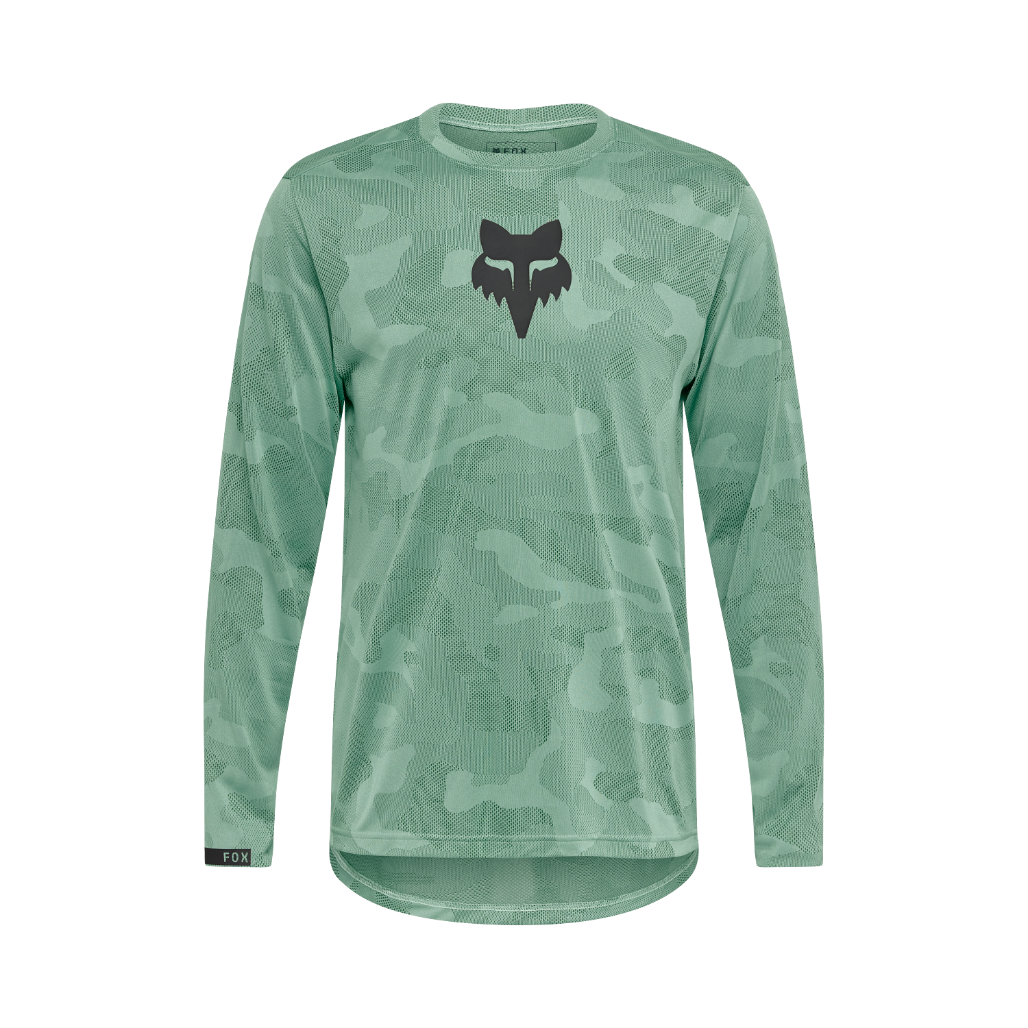 Jersey FOX Ranger Tru Dri manga larga color Pino, vista frontal