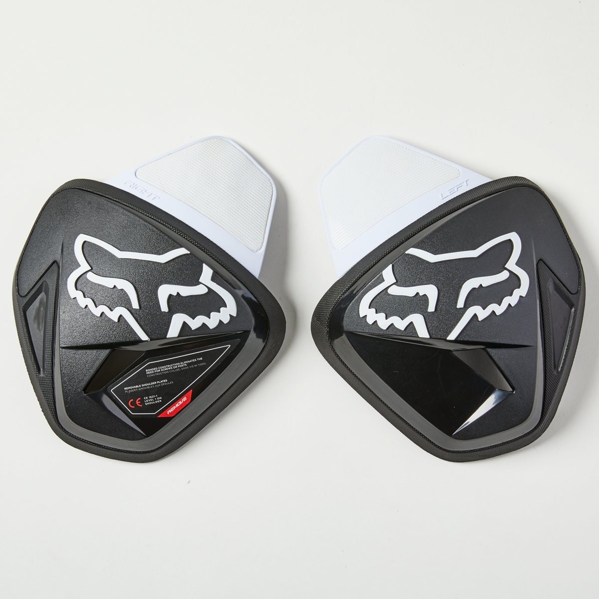 Repuesto Fox Airframe Pro Hombreras Negro Blanco