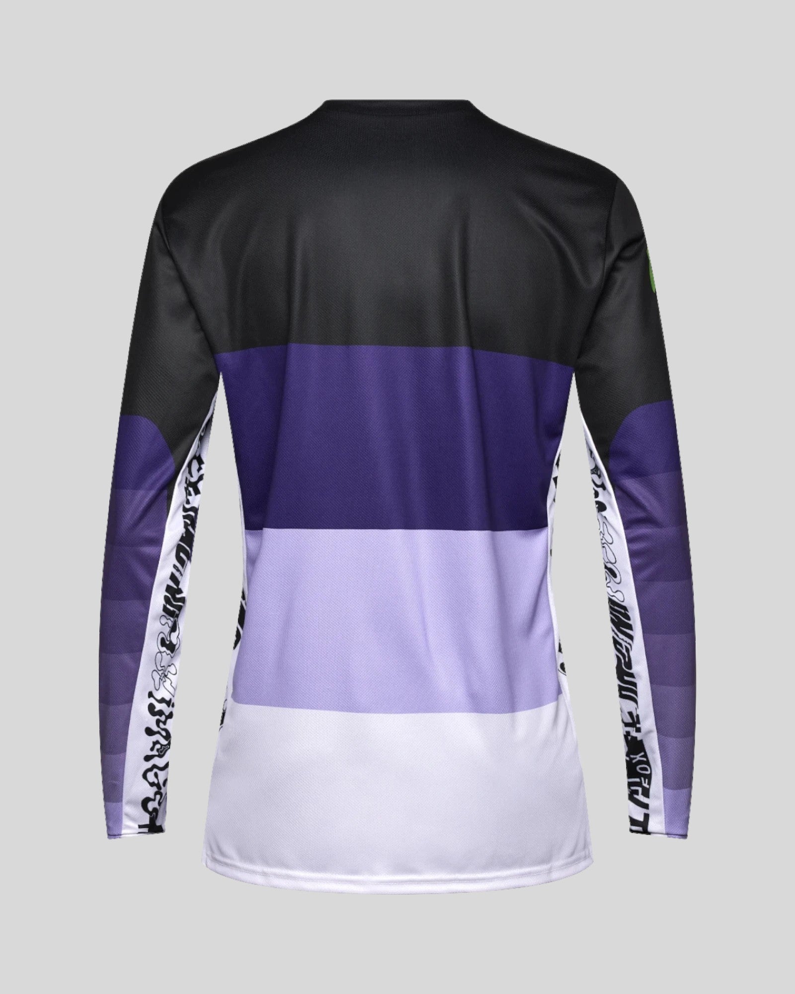 Jersey Fox Ranger Grid Manga Larga – Negro