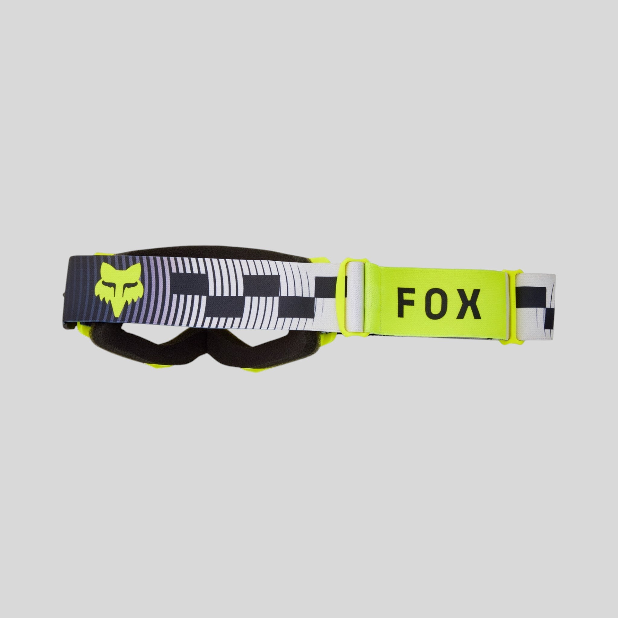 Fox Racing Youth Main Collect Goggle – Antiparra MTB Niño Gris/Amarillo | Mica Transparente