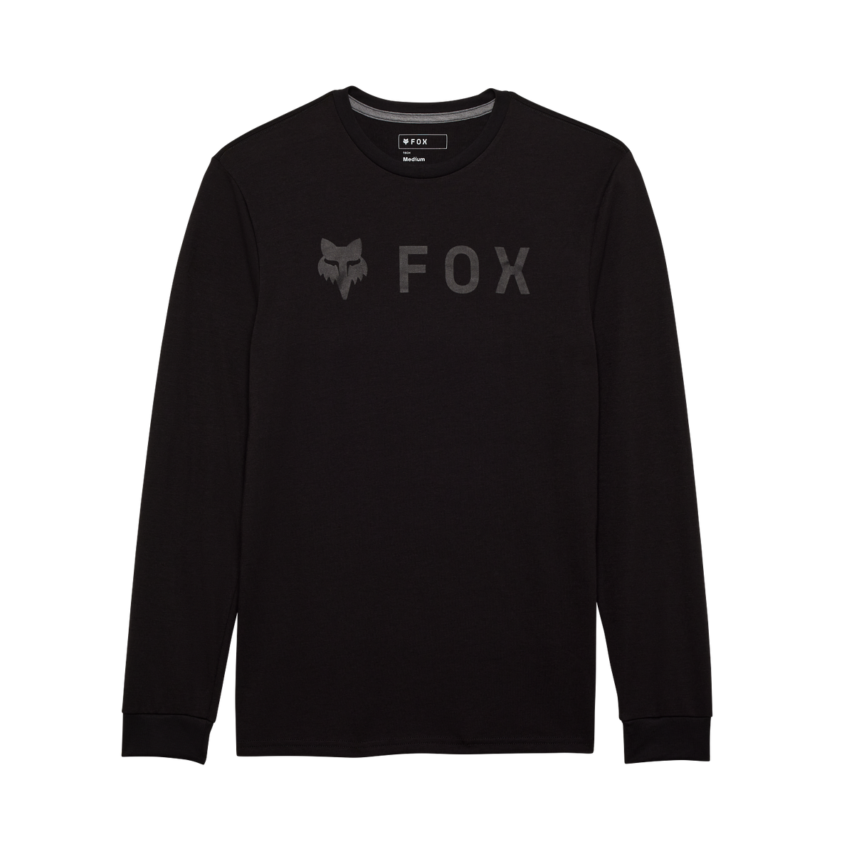 Polera Fox Racing Absolute Dri-Release Manga Larga | Negro