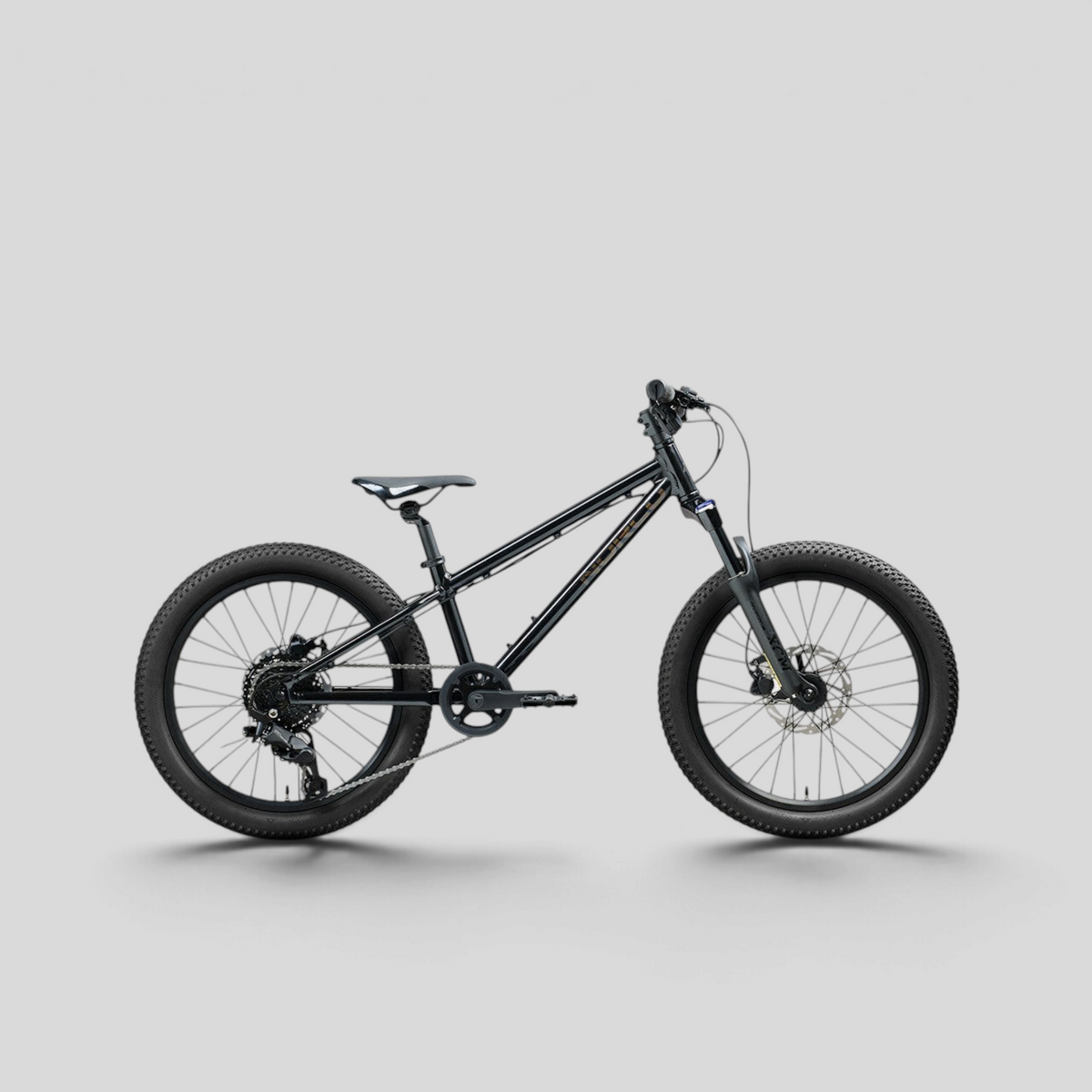 Norco Charger Youth 20 Negro - vista lateral