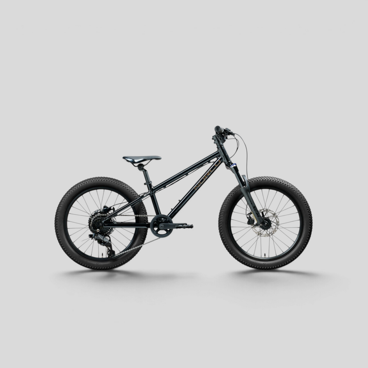 Norco Charger Youth 20 Negro - lado transmisión