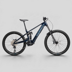 Norco Range VLT CX C2 Raw Carbon Blue - vista lateral