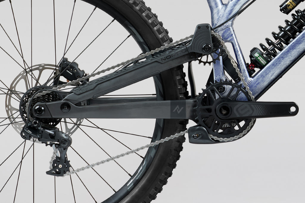 Norco Team DH 2 Fox, detalle transmisión SRAM GX DH