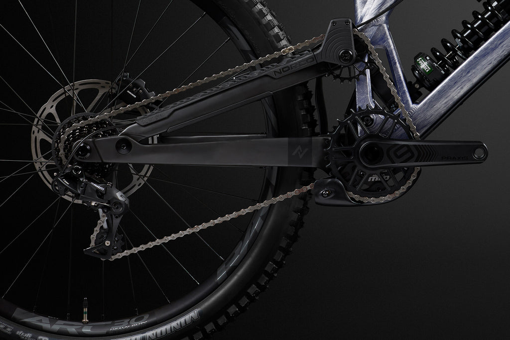 Norco Team DH 2 RockShox, detalle transmisión SRAM GX DH