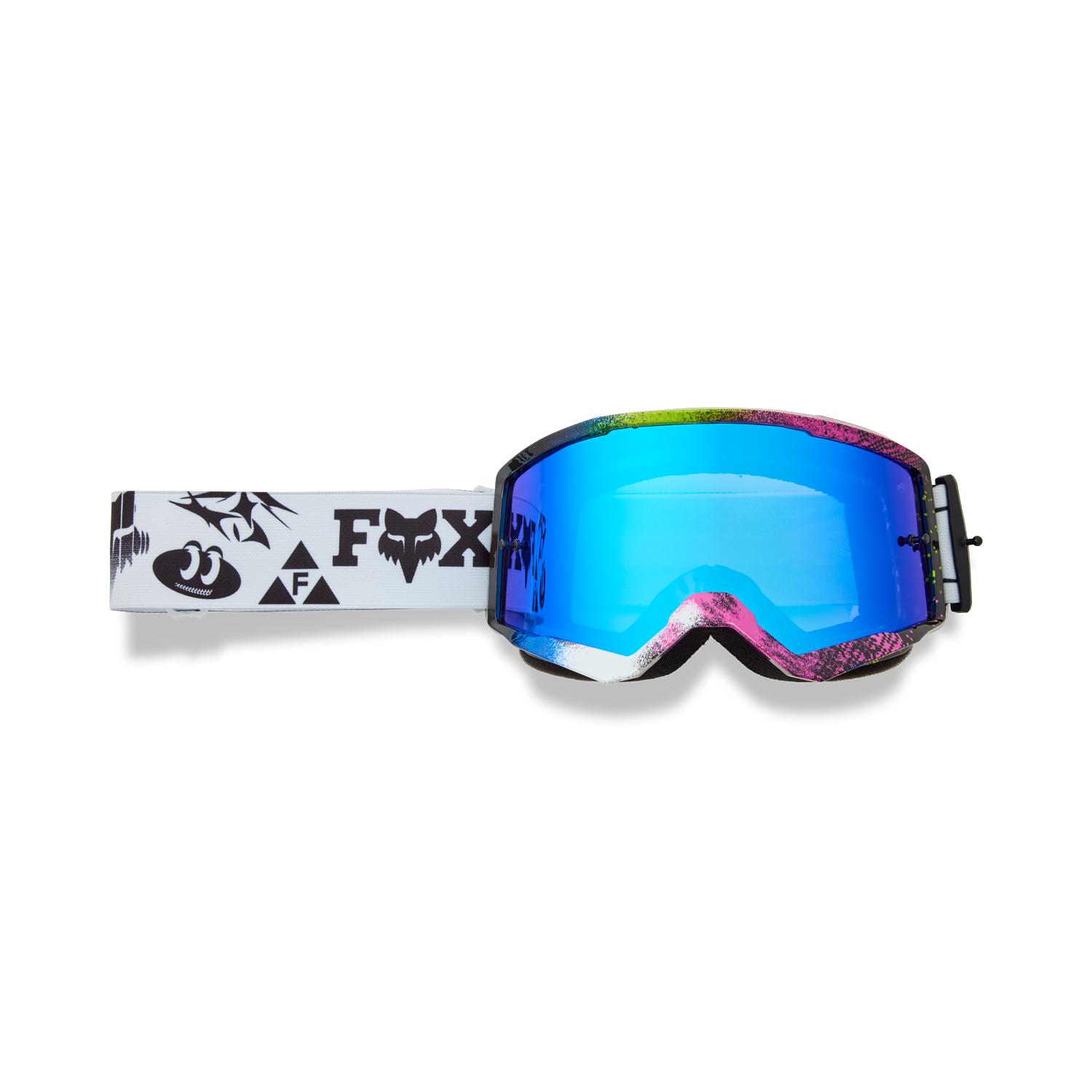 Antiparra Fox Racing Main Image Cosmo – Lente Spark / White Black