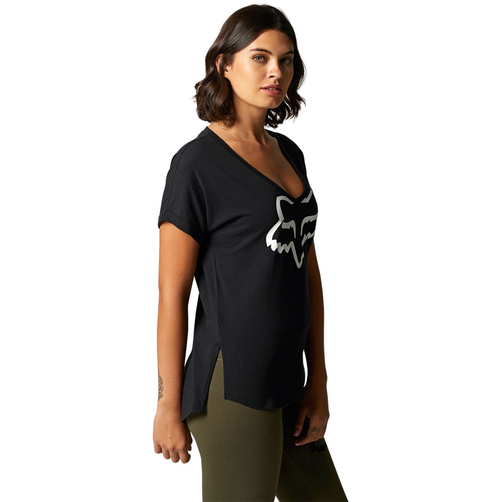 Polera Fox Racing Boundary Mujer | Negro