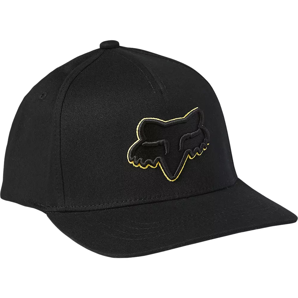 Gorro Fox Racing Jockey Snapback Epicycle 110 Niño | Negro/Amarillo
