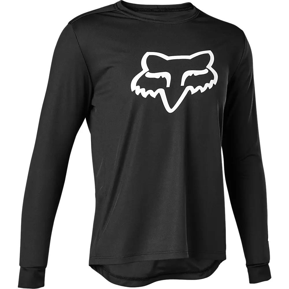 Jersey Niño FOX Ranger Manga Larga Negro - vista general