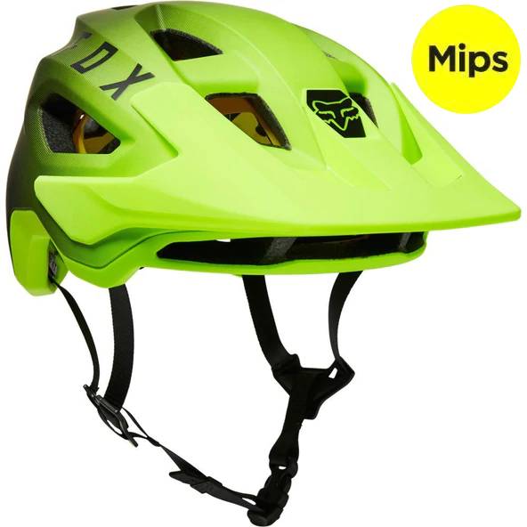 Casco Bicicleta FOX Speedframe Mips CE | Negro/Amarillo