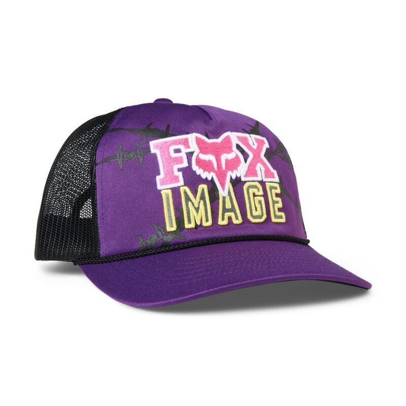 Gorro Fox Racing Jockey Barb Wire Snapback | Morado