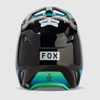 Casco FOX Moto V1 Ballast – Negro/Azul | Motocross Enduro