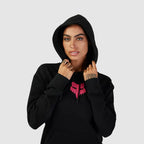 Polerón Fox Racing Fox Head Fleece PO Mujer | Negro/Rosado