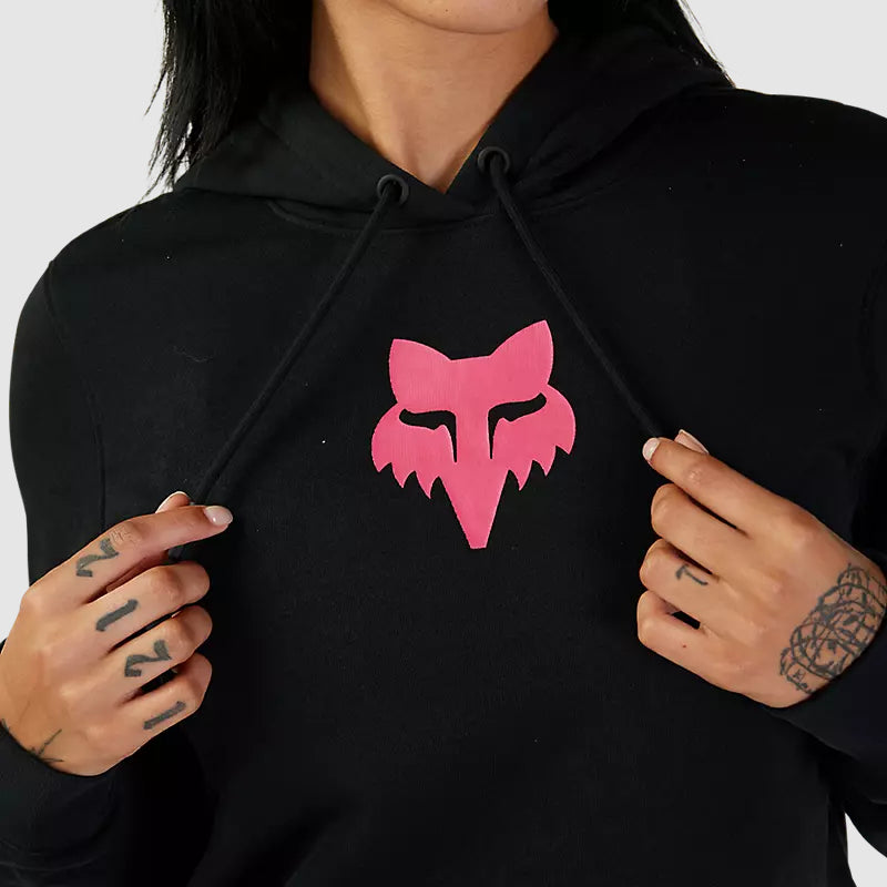 Polerón Fox Racing Fox Head Fleece PO Mujer | Negro/Rosado