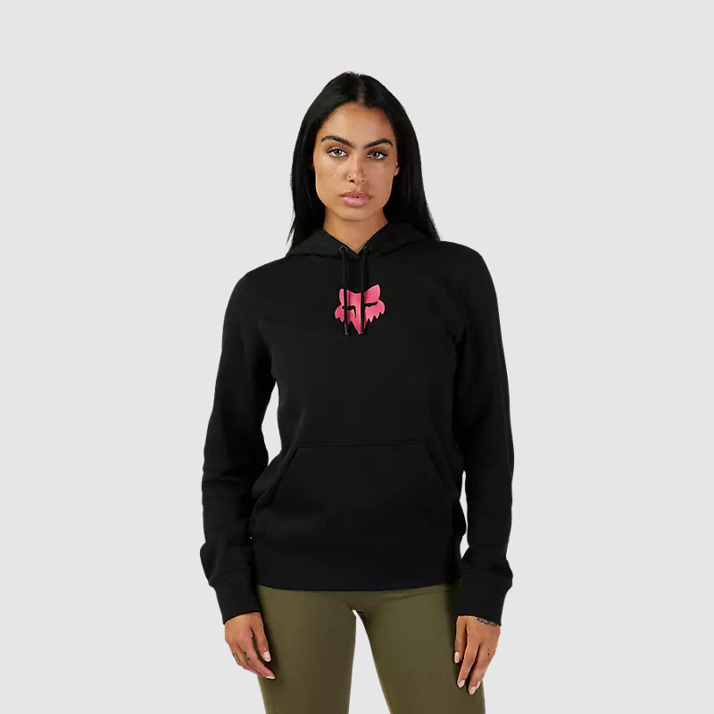 Polerón Fox Racing Fox Head Fleece PO Mujer | Negro/Rosado