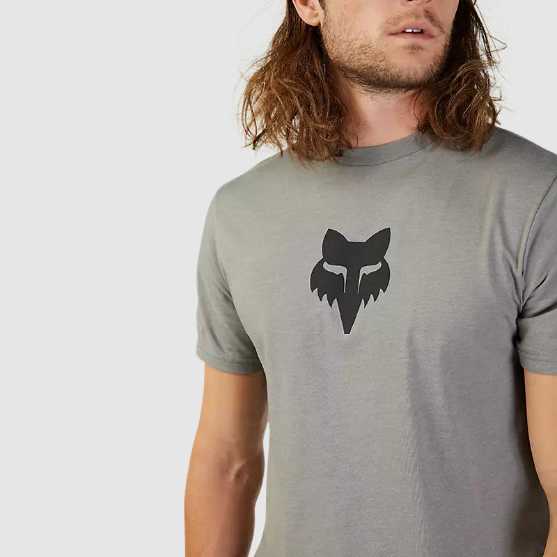 Polera Fox Racing Fox Head Prem | Gris