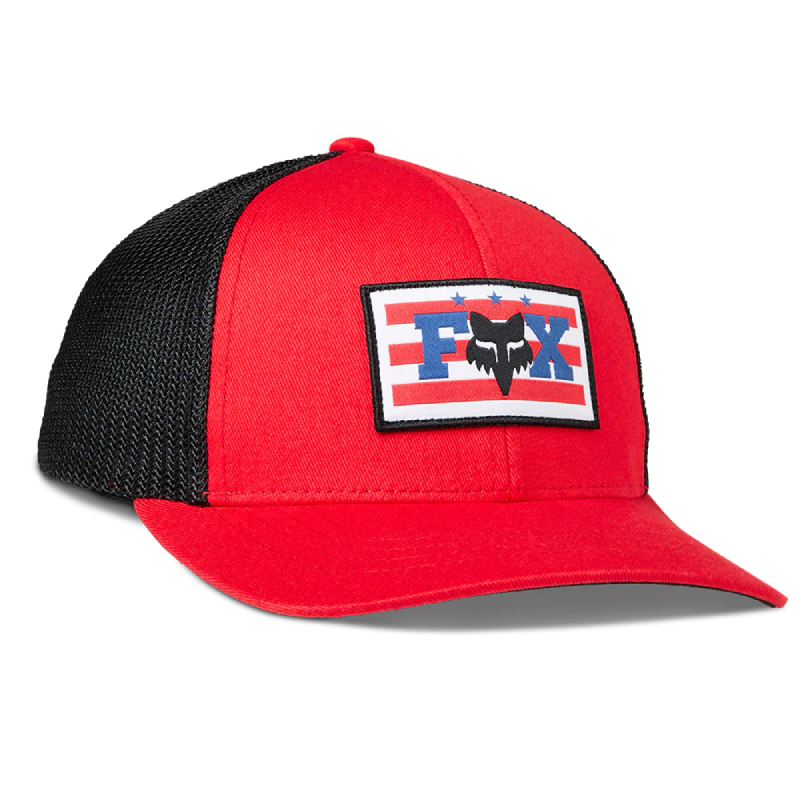Gorro Fox Racing Jockey Unity Flexfit Niño | Rojo