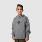 Polerón Fox Racing Legacy Canguro Niño | Gris