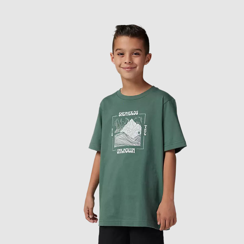 Polera Fox Racing Shepherds Prem Niño | Verde