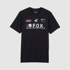 Polera Fox Racing Fox x Honda | Negro - foto 1