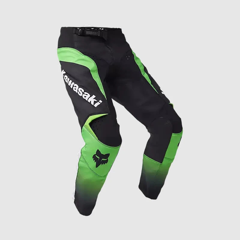 Pantalón Moto FOX 180 Kawasaki TruMotion™ | Verde Talla 36