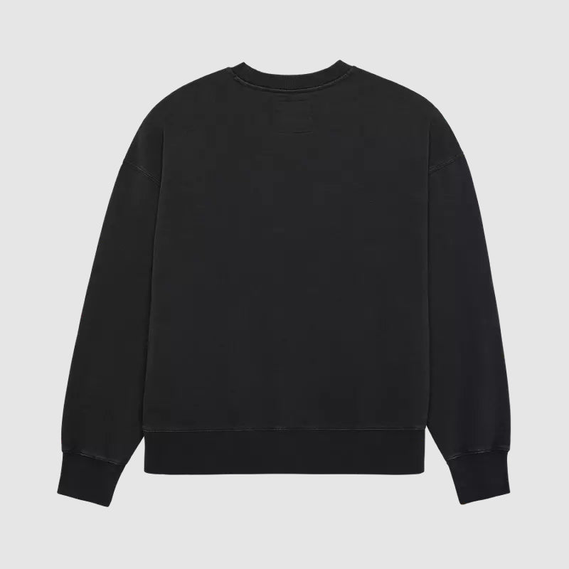 Polerón Fox Racing Wordmark Oversized Crew | Negro