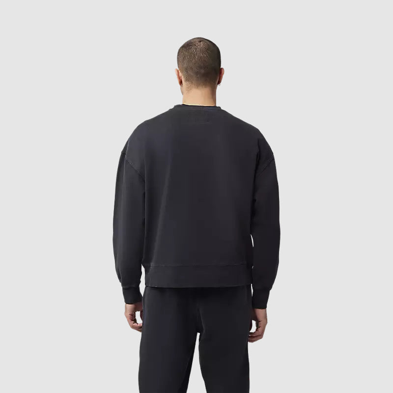 Polerón Fox Racing Wordmark Oversized Crew | Negro