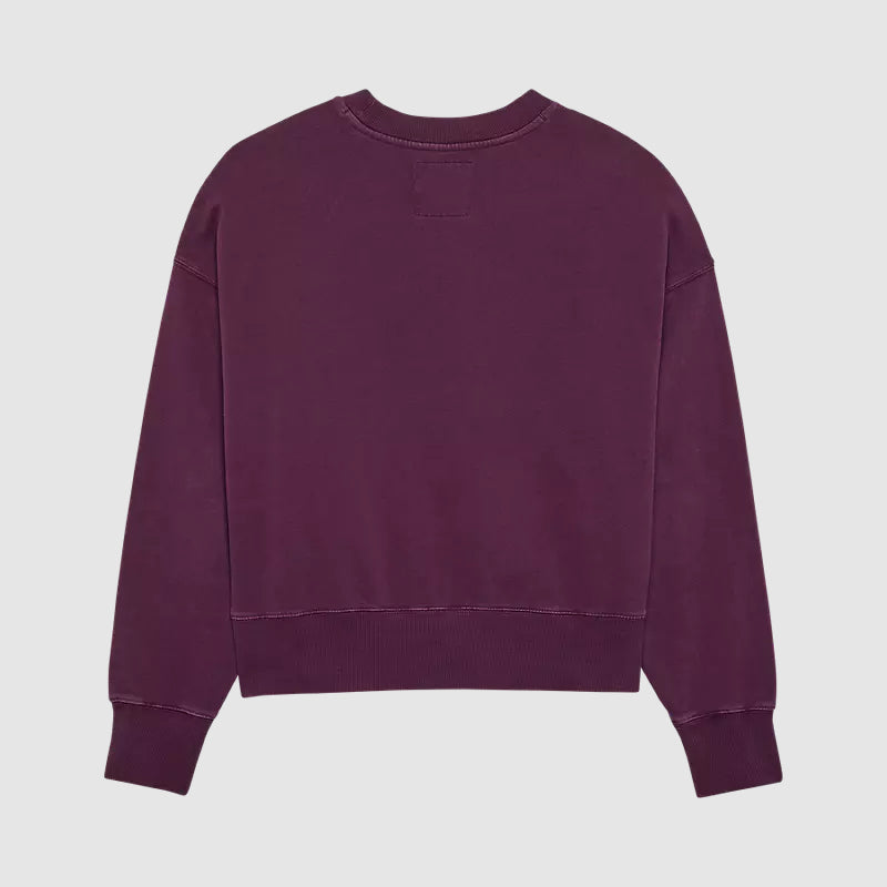 Polerón Fox Racing Wordmark Oversized Crew Mujer | Beige