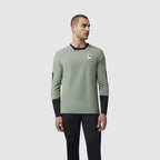 Polera Bicicleta Fox Defend Thermal Manga Larga Verde
