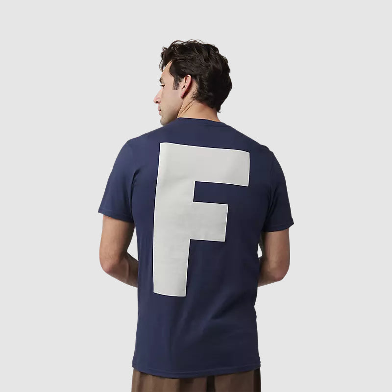 Polera Fox Racing Big F Prem | Azul