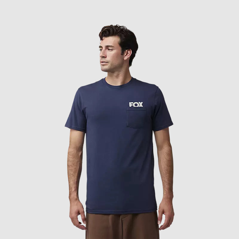 Polera Fox Racing Big F Prem | Azul